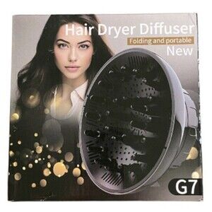 Hair Dryer Diffuser G7 New Universal Attachment for Curly & Wavy Hair